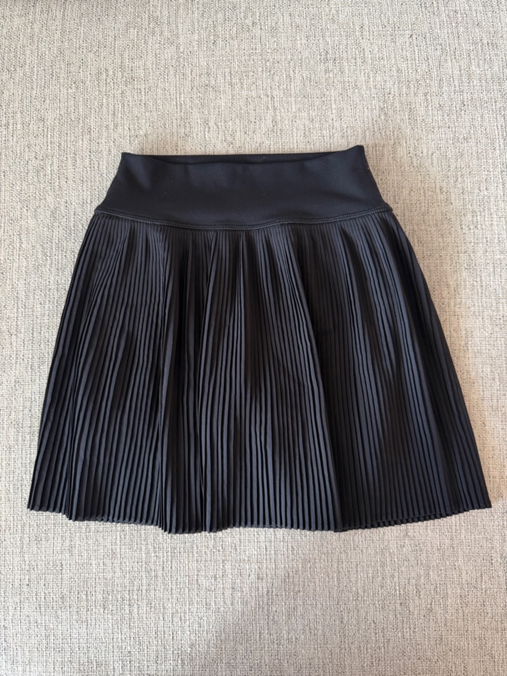Yogalicious Black Pleated Skater Skirt